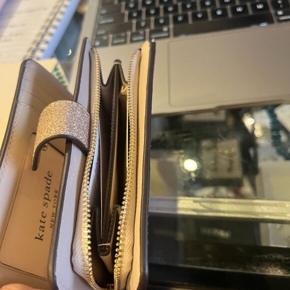 Blinkly Pink Kate Spade Wallet (New with Box) - Picture 3 of 4